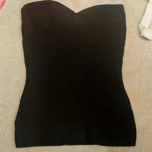 Bebe strapless top